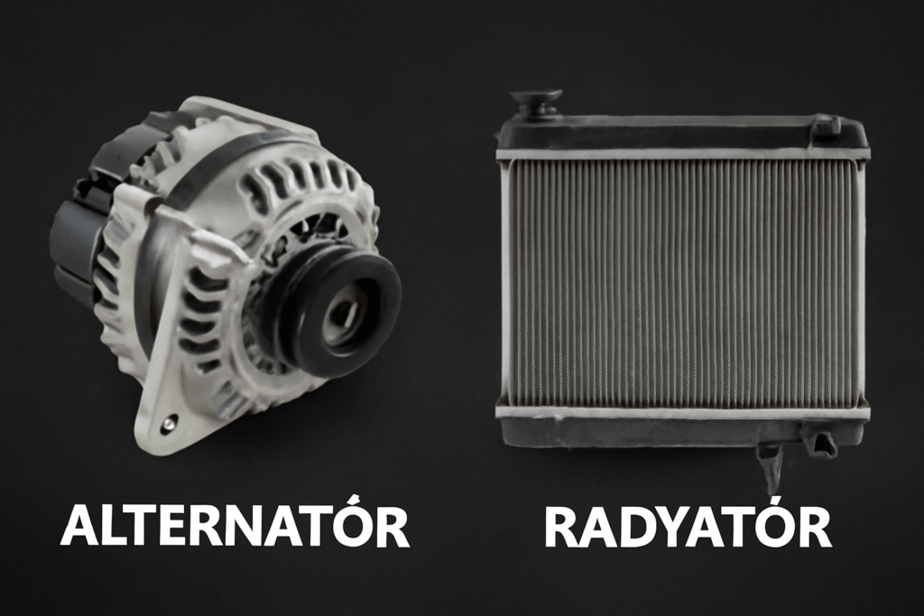 Alternatör - Radyatör Motor Parçaları