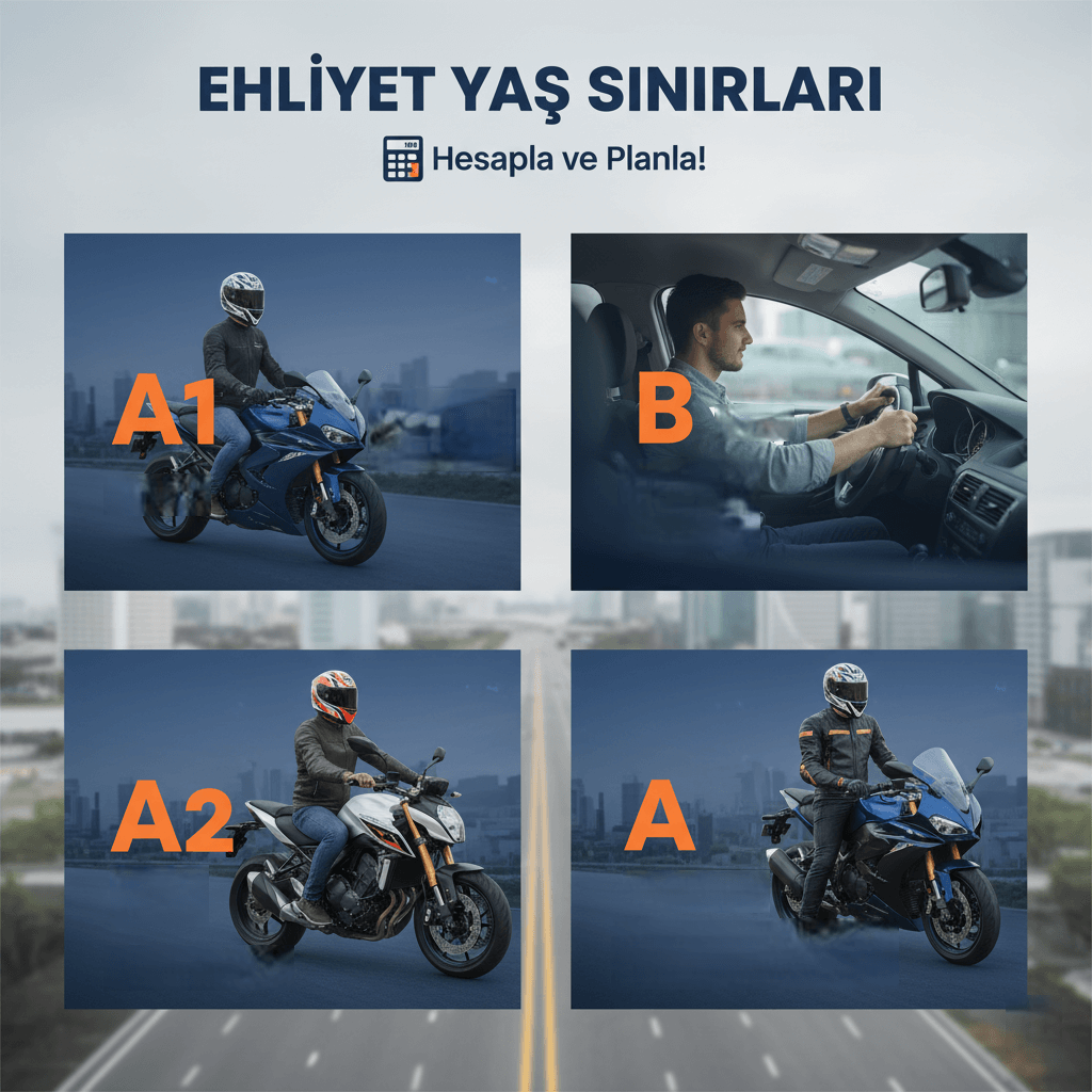Ehliyet Yaşı Hesaplama