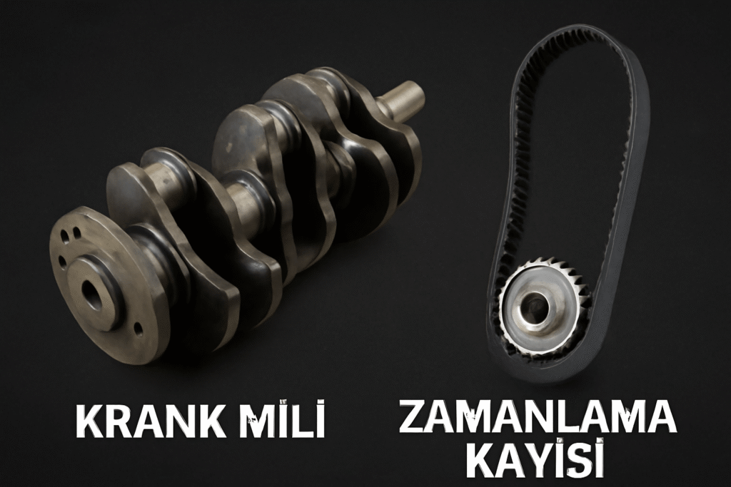 Krank Mili - Zamanlama Kayışı Motor Parçaları
