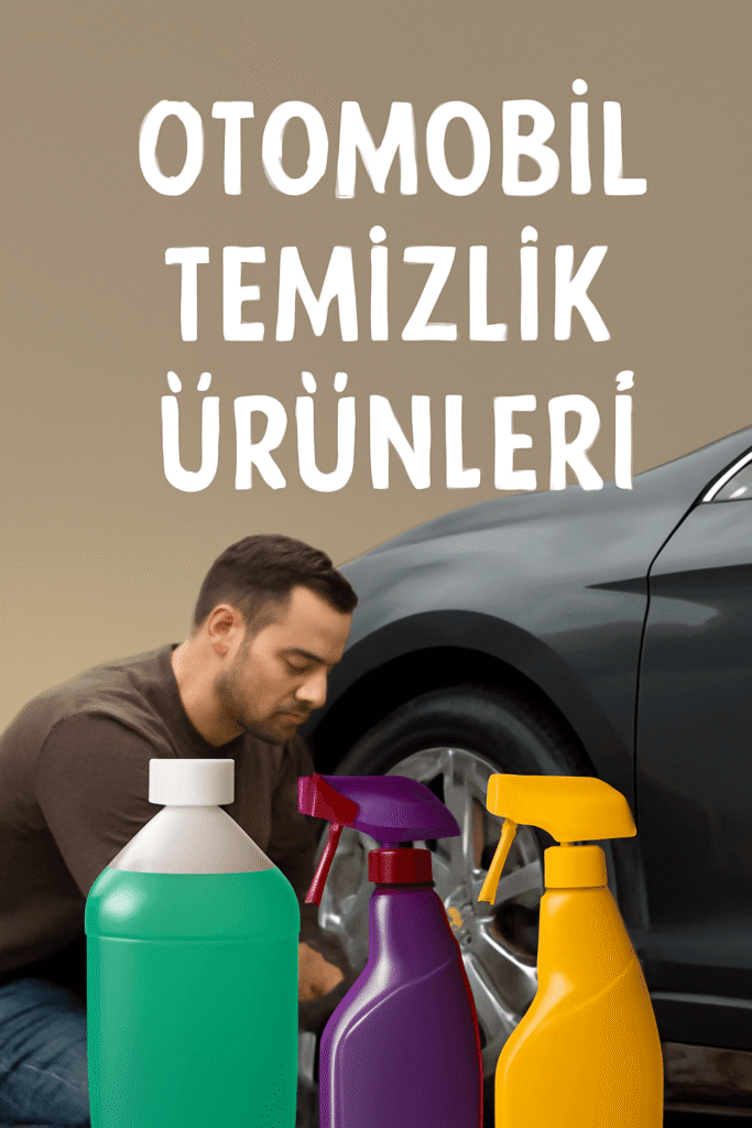 Oto Temizliği İçin Ürünler araç temizliği