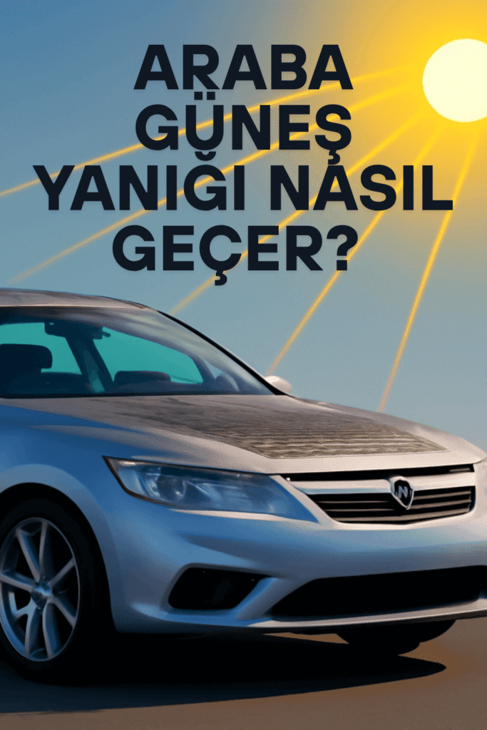 Araba Güneş Yanığı Nasıl Geçer? Detaylı Rehber