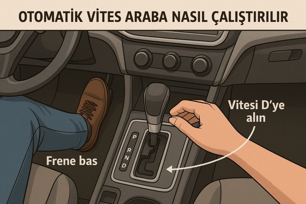 Otomatik Vites Araba Nasıl Çalıştırılır