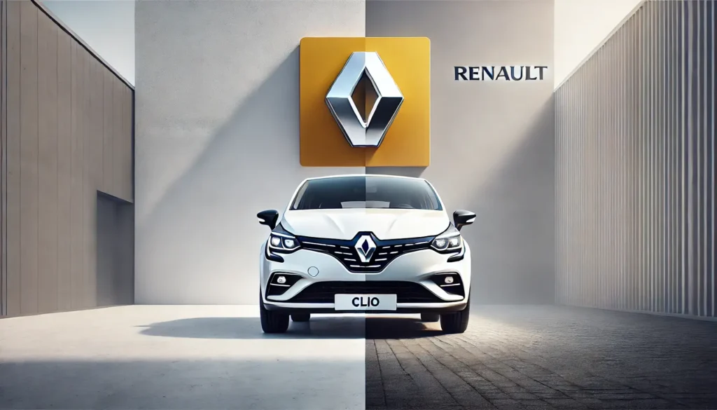 Fransız araba markaları Renault Clio Logo