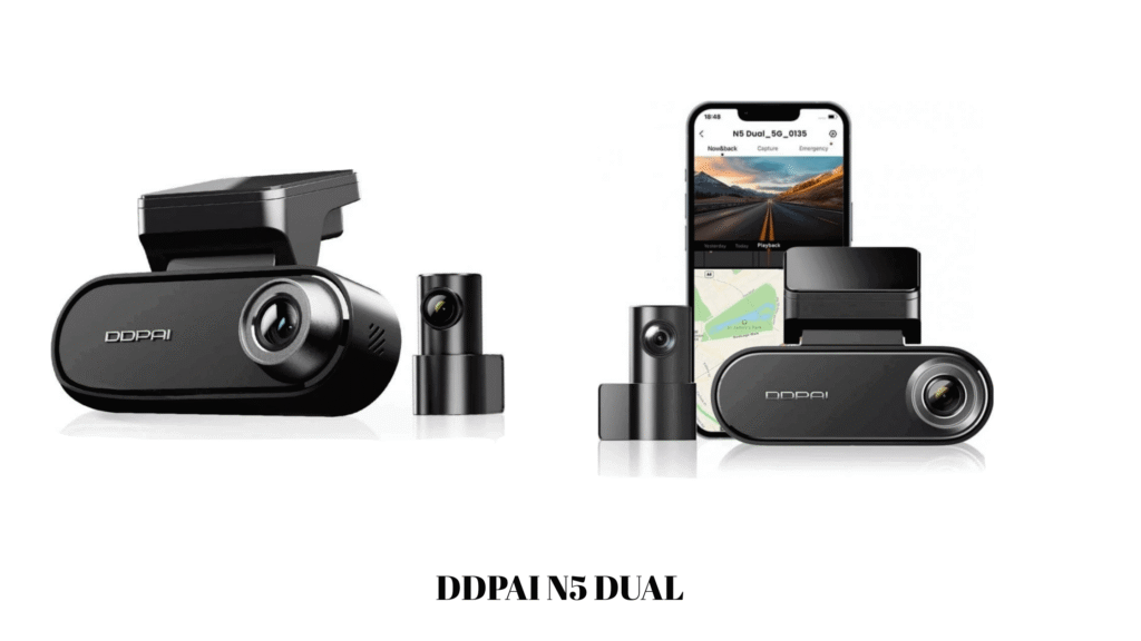 DDPAI N5 DUAL araç içi kamera